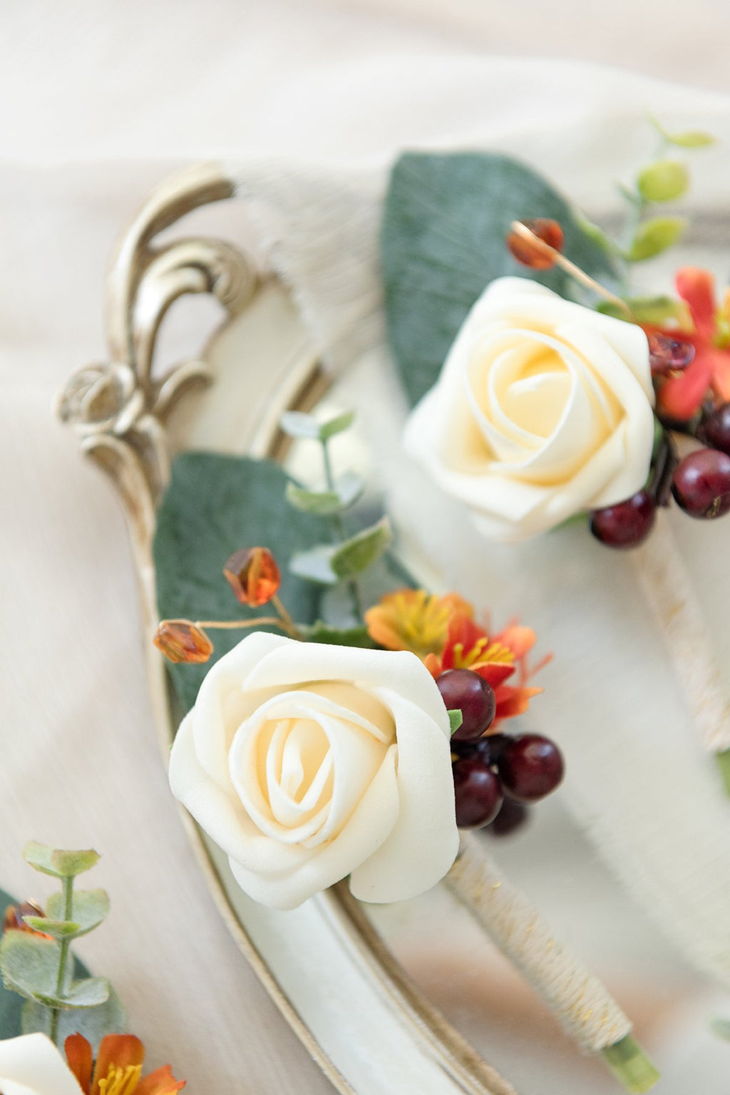 Wedding Boutonnieres - Sunset Terracotta (4 Styles)