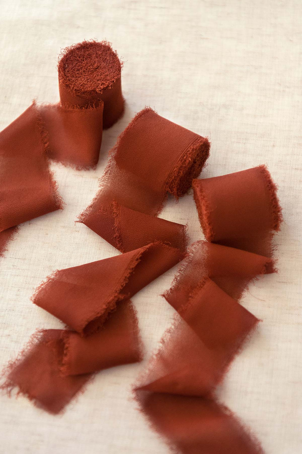 Ribbons in Sunset Terracotta
