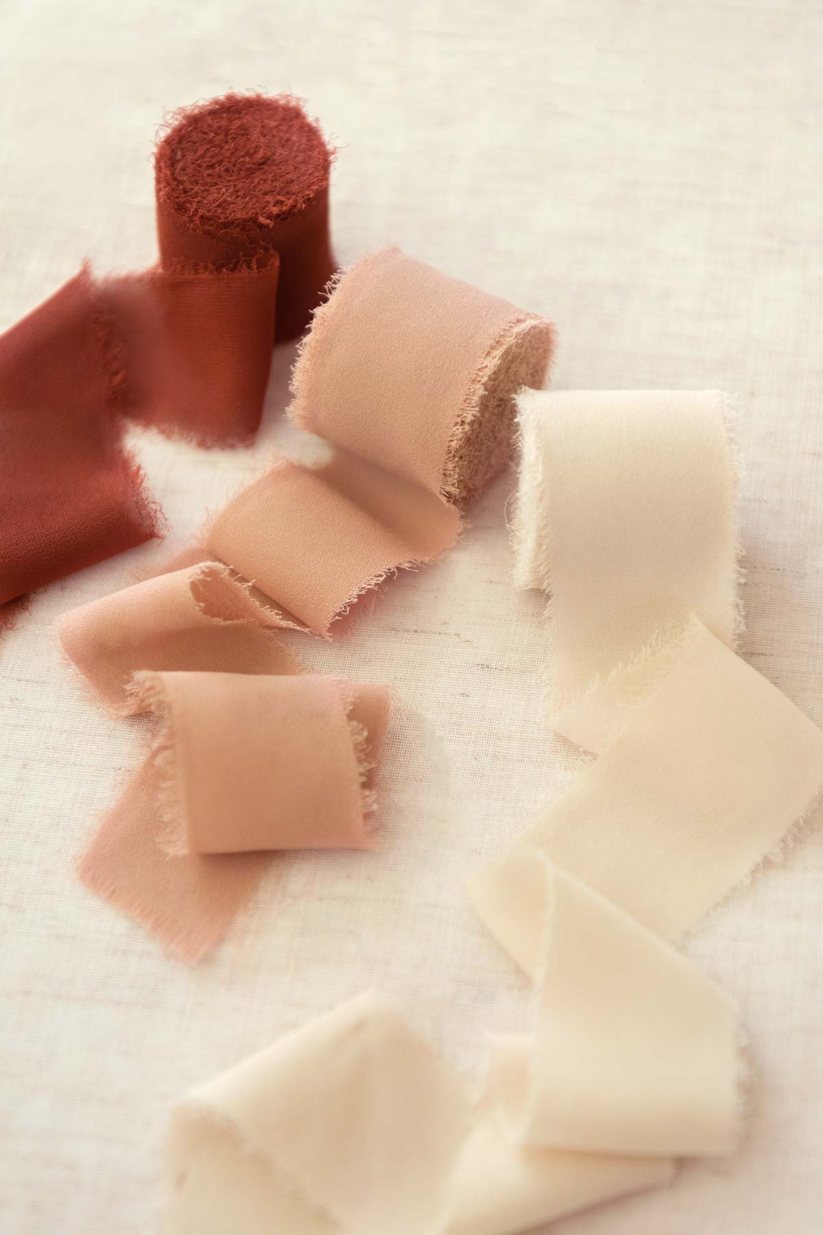 Ribbons in Sunset Terracotta