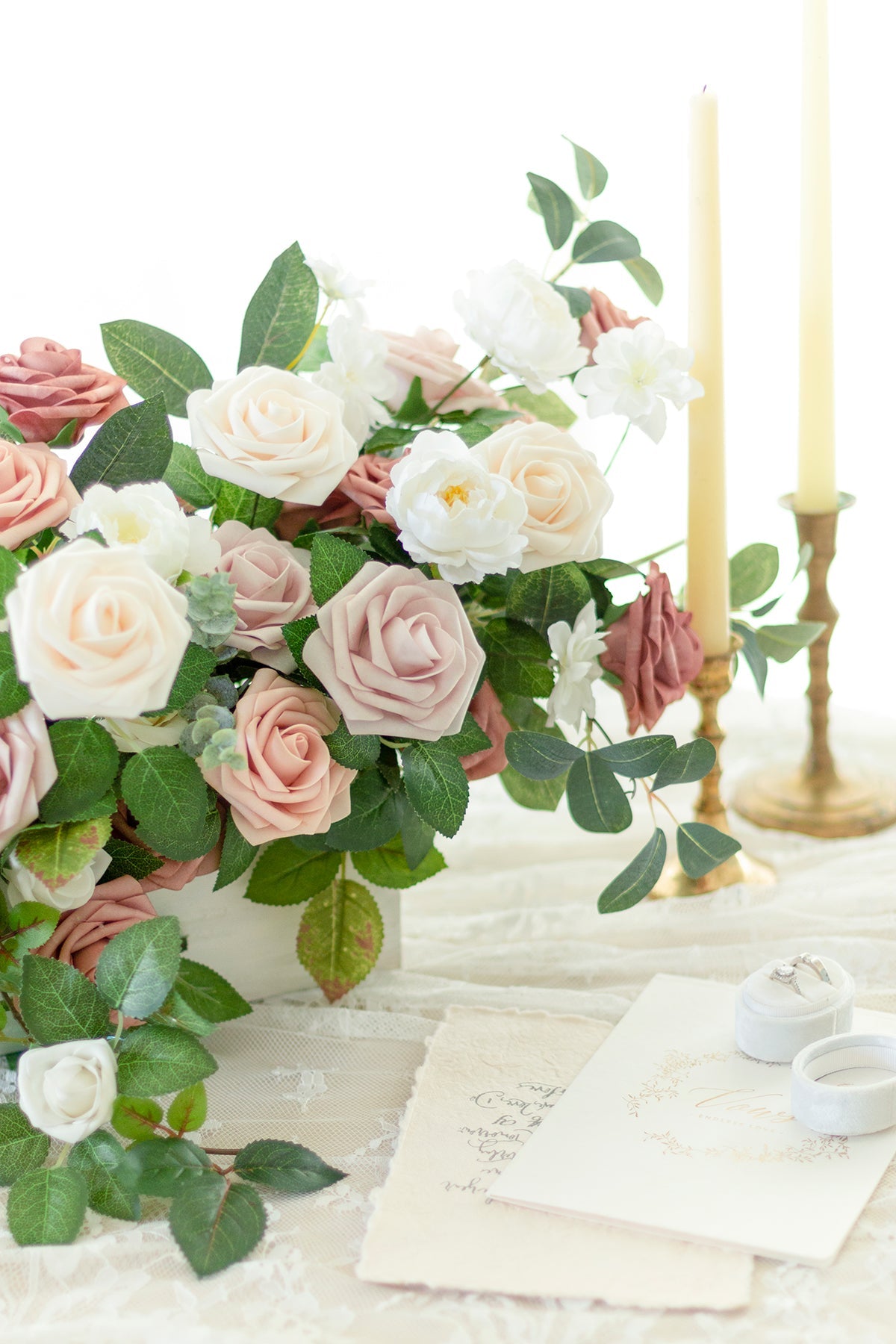 3" Foam Rose with Stem - 59 Colors F3