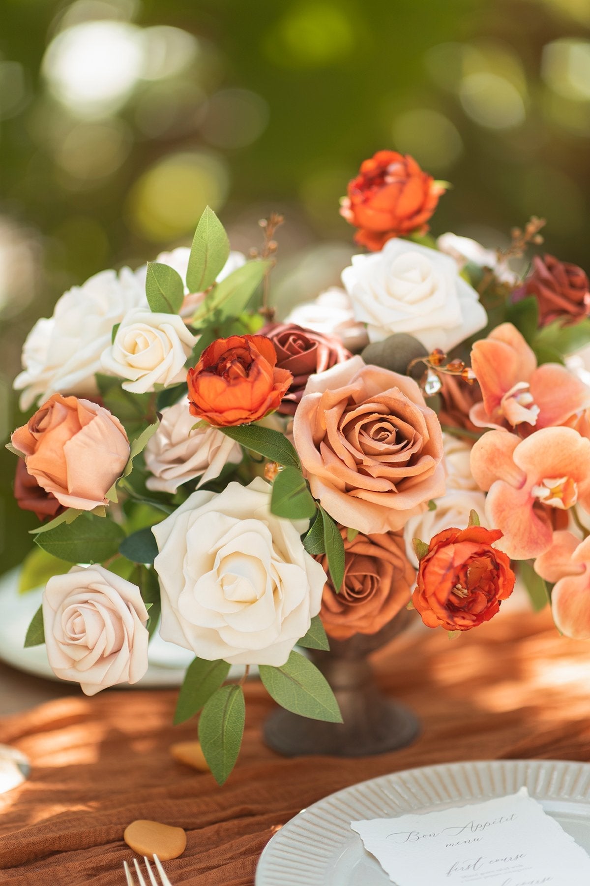 DIY Designer Flower Boxes in Sunset Terracotta