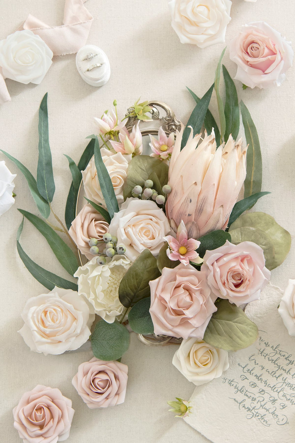 Dusty Rose Designer Flower Boxes