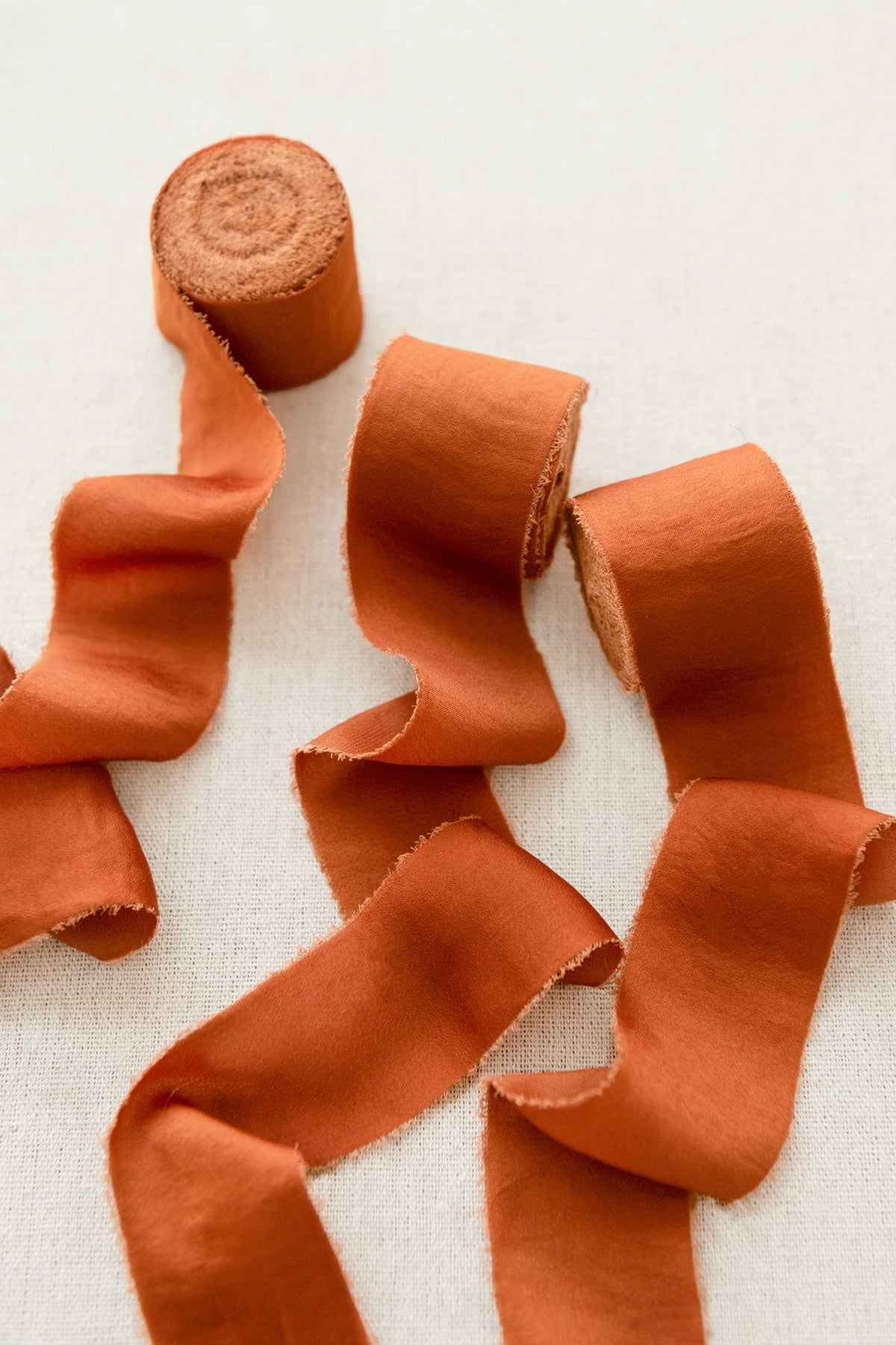 Ribbons in Sunset Terracotta