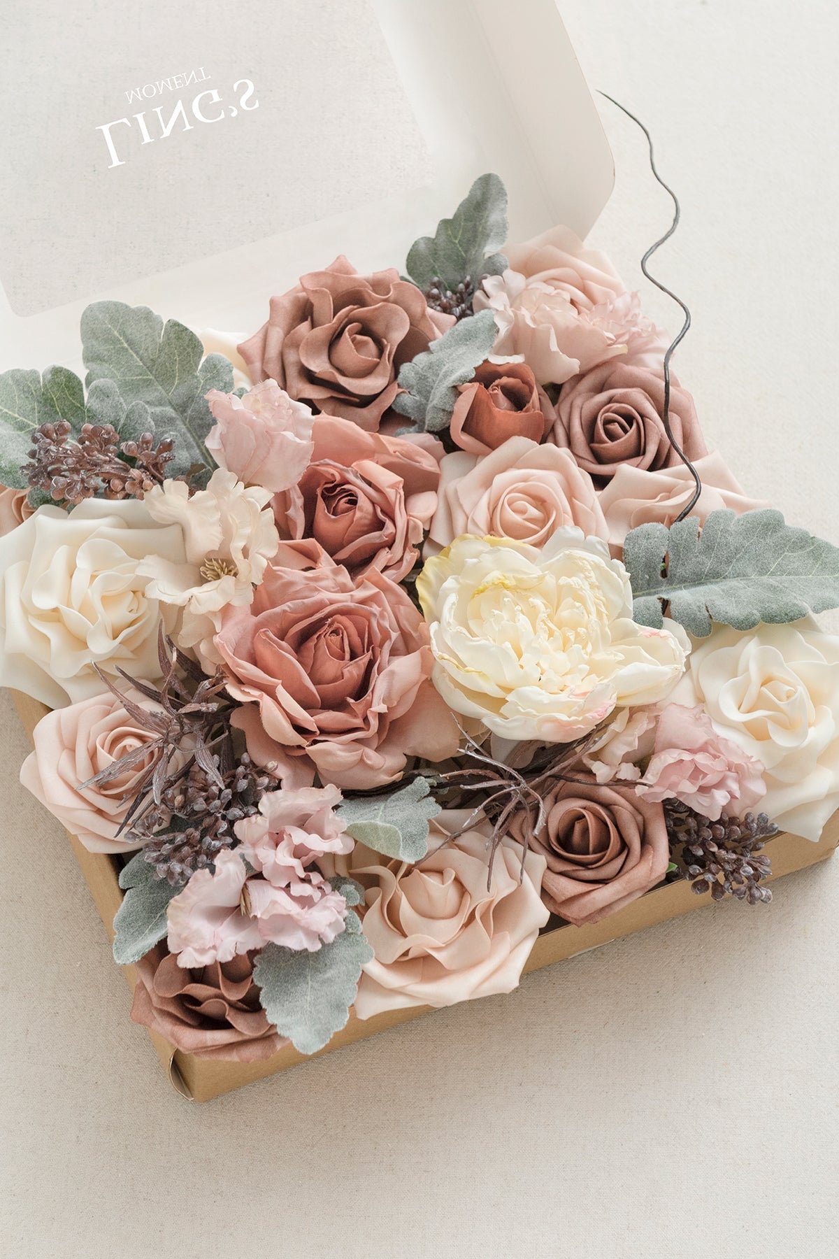 Dusty Rose Designer Flower Boxes