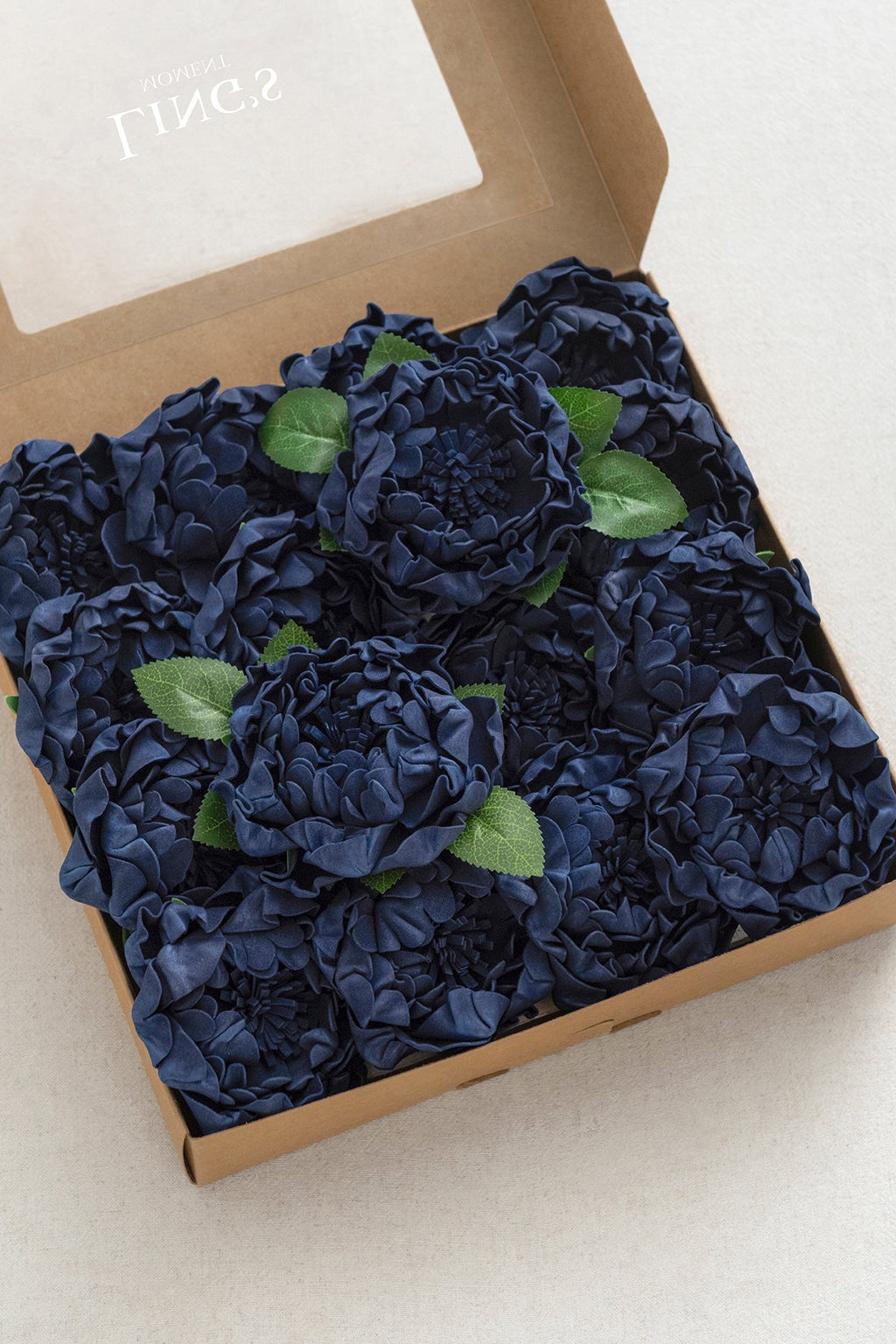 4" Foam Blooming Peony with Stem - 8 Colors