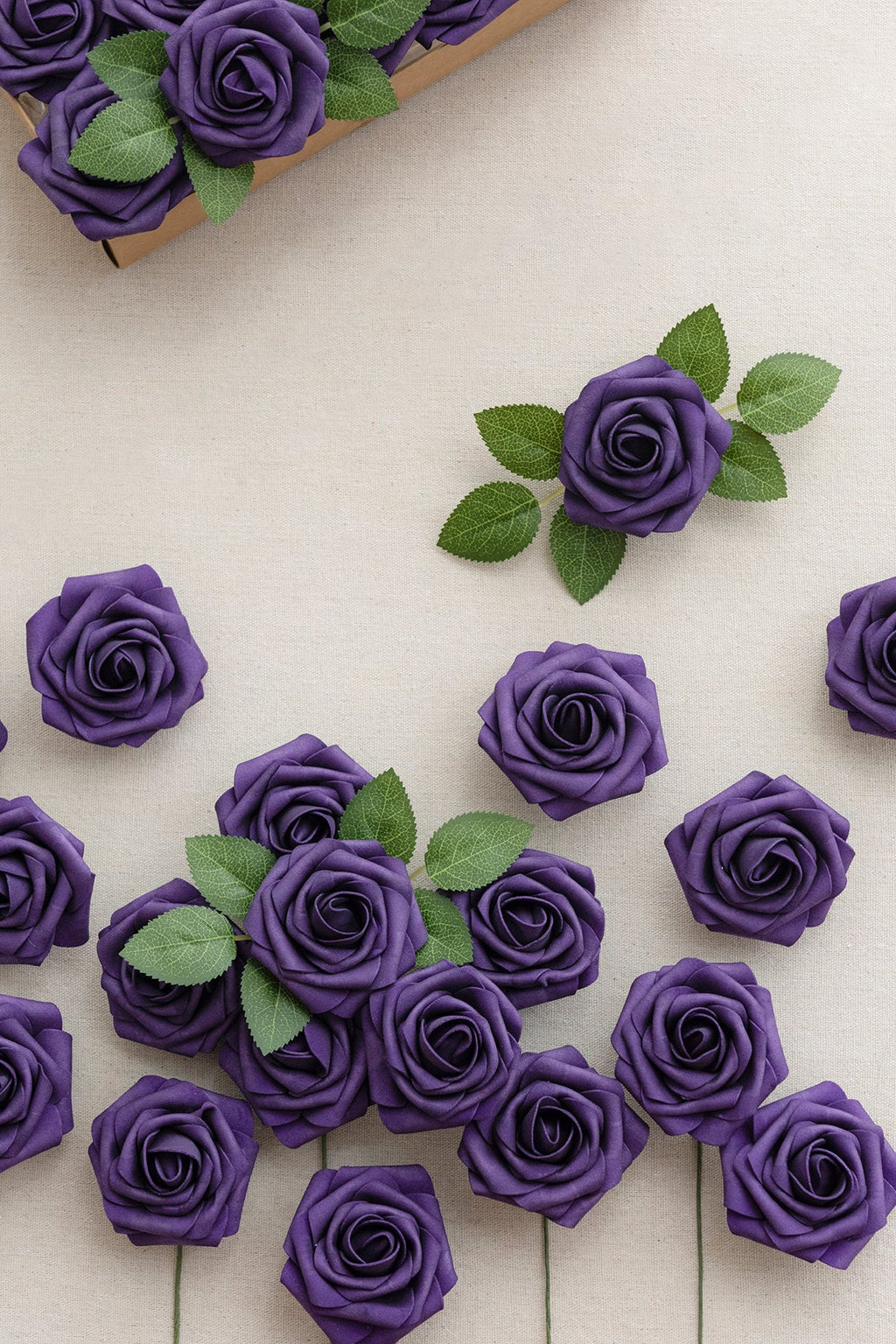 3" Foam Rose with Stem - 59 Colors F3