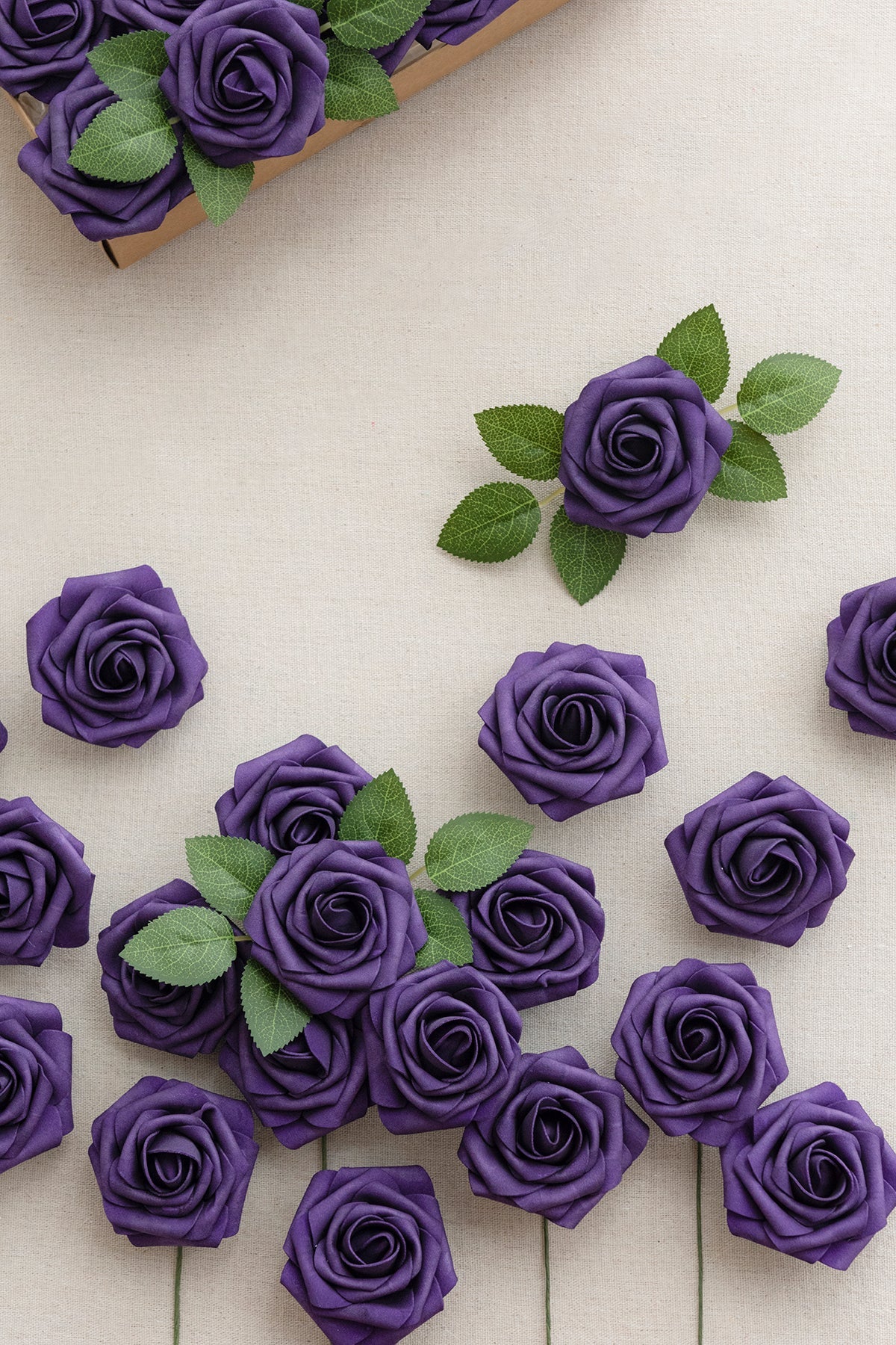 3" Foam Rose with Stem - 59 Colors F3