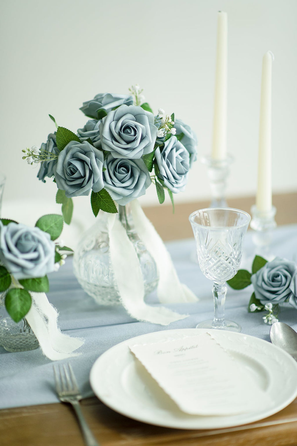 3" Foam Rose with Stem - 59 Colors F3