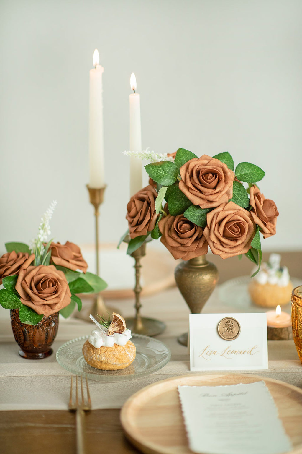 3" Foam Rose with Stem - 59 Colors F3