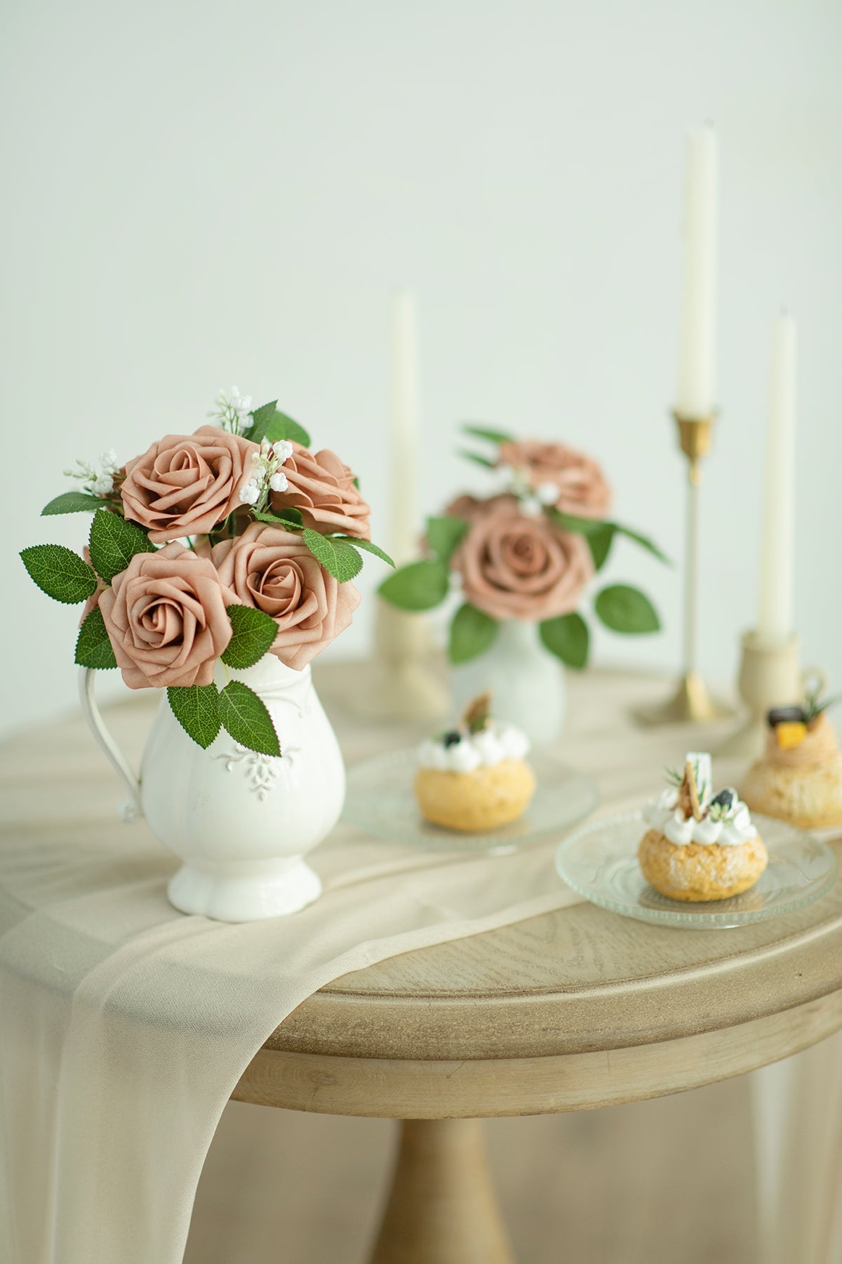 3" Foam Rose with Stem - 59 Colors F3