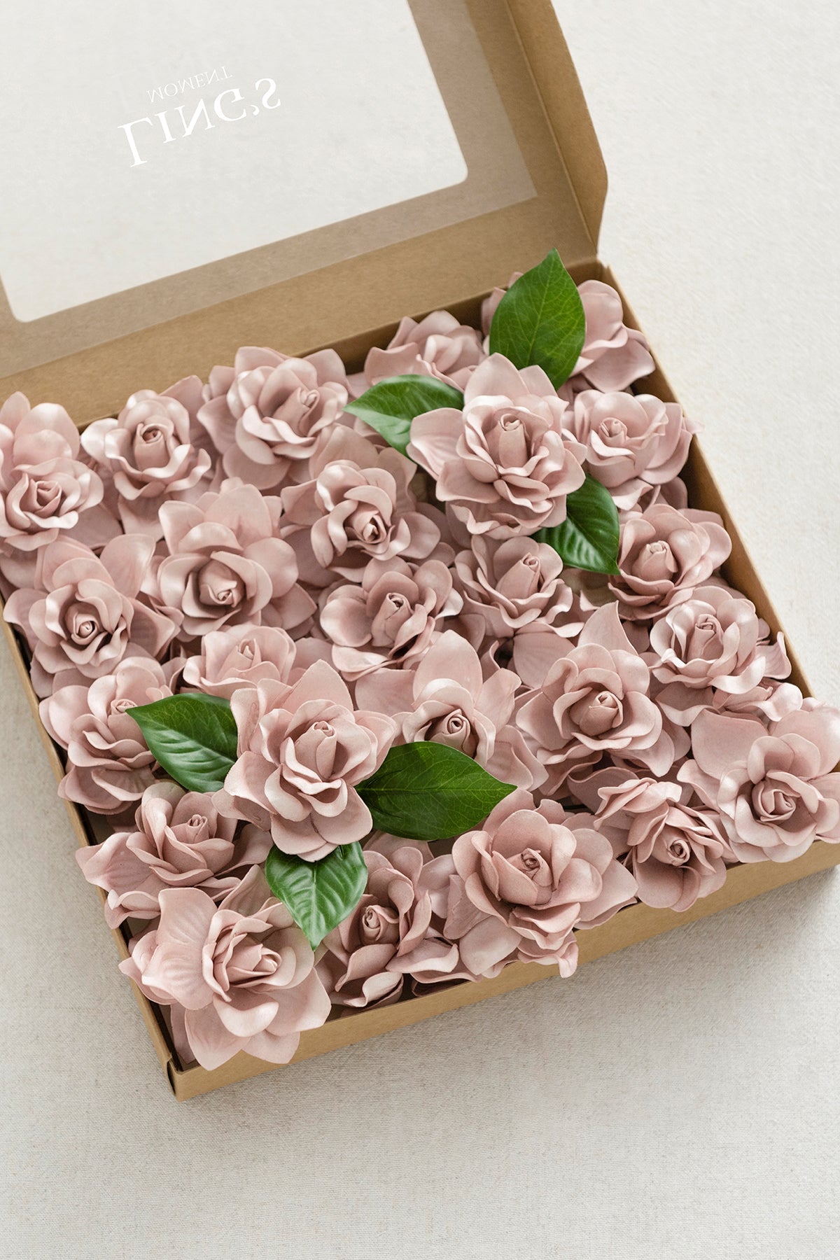 2.7" Foam Gardenia with Stem - 7 Colors