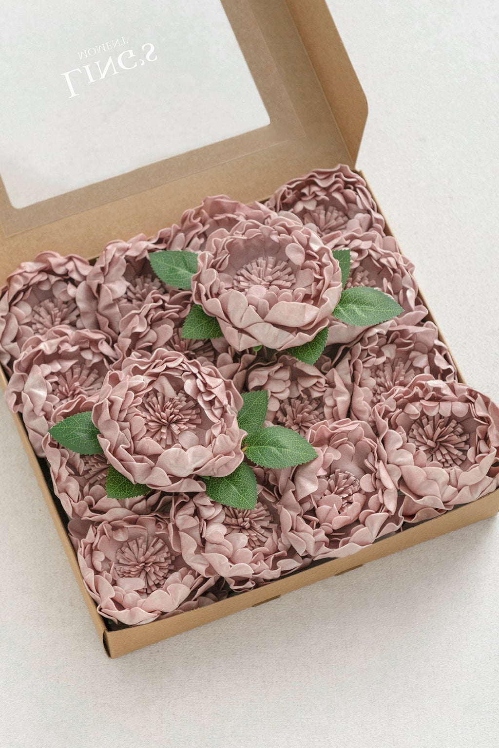 4" Foam Blooming Peony with Stem - 8 Colors