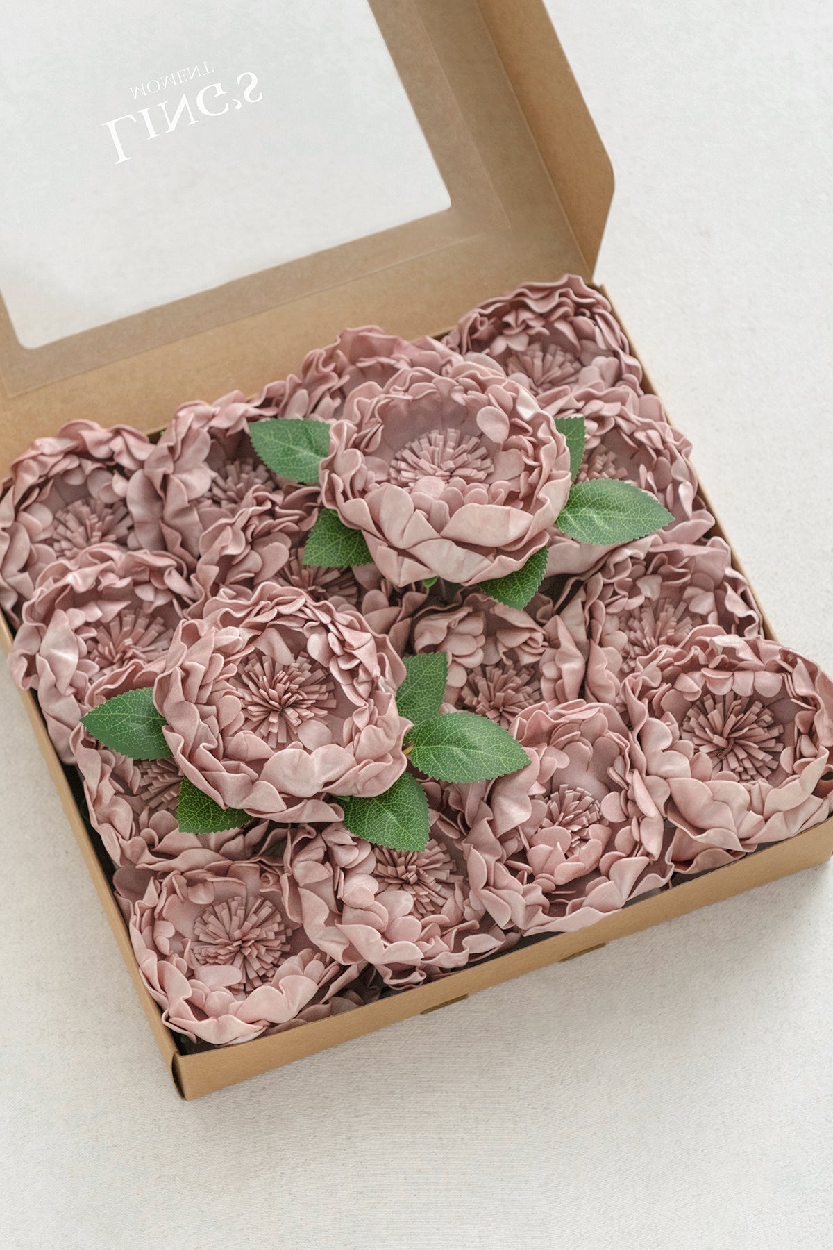 4" Foam Blooming Peony with Stem - 8 Colors