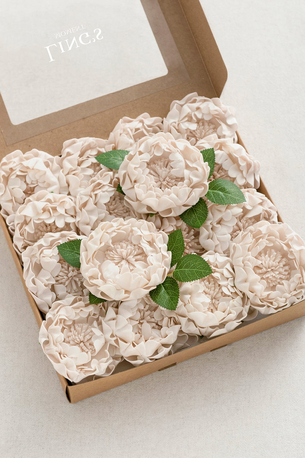 4" Foam Blooming Peony with Stem - 8 Colors