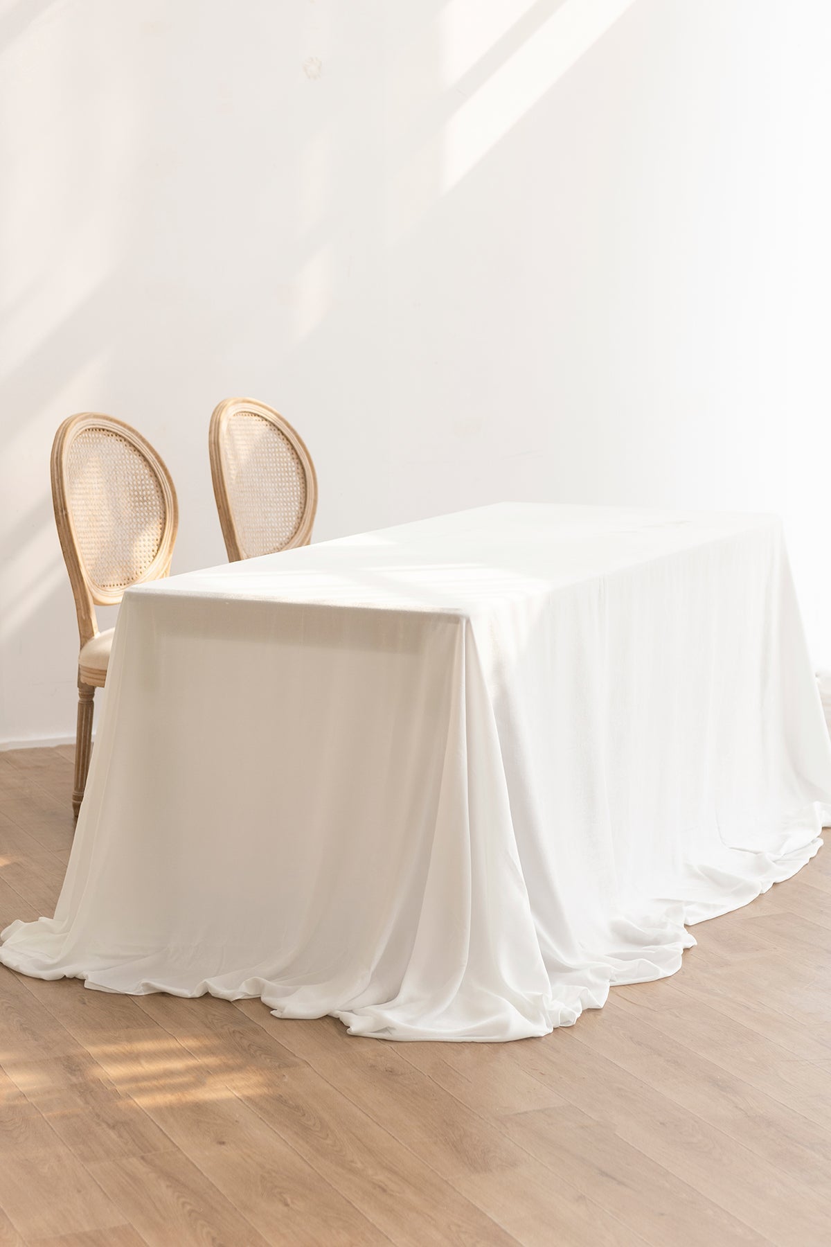 6ft Flower Garland for Rectangle Head Table in Sunset Terracotta