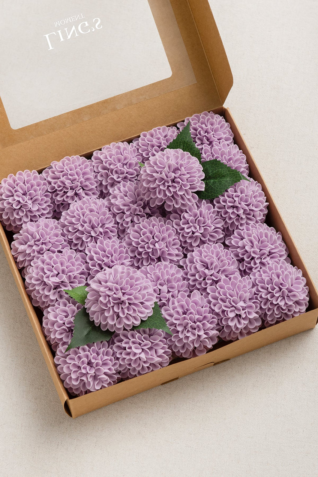 [Gift for $800+] 2.5" Foam Dahlia with Stem - 8 Colors