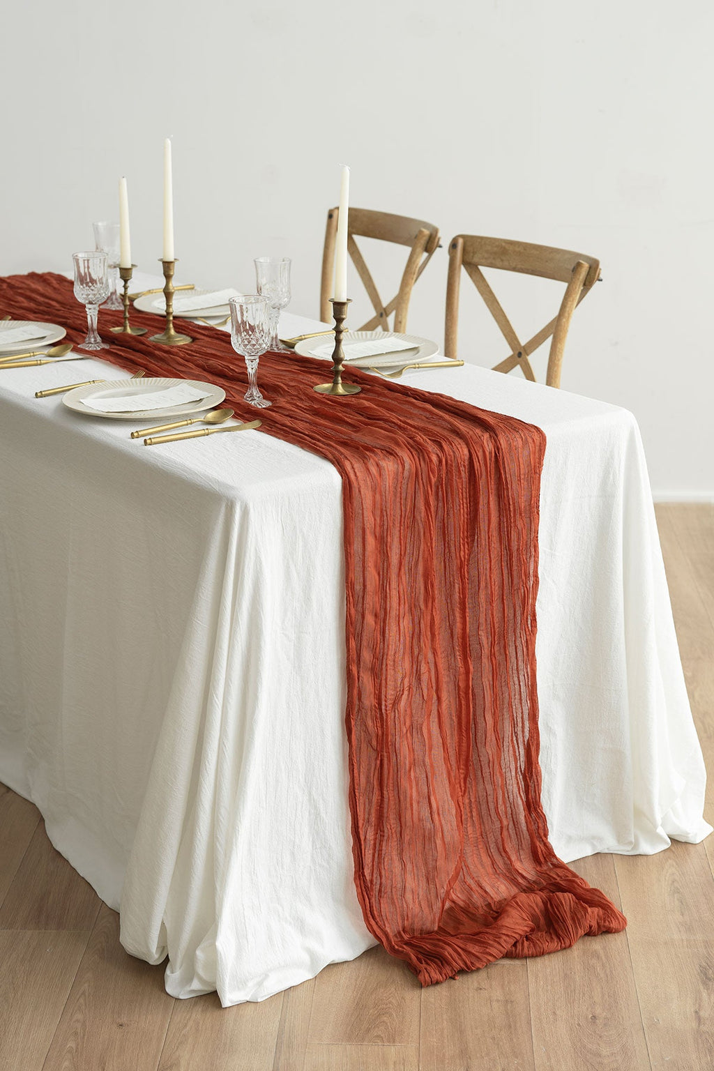 Mini Bouquet Centerpiece Set in Sunset Terracotta