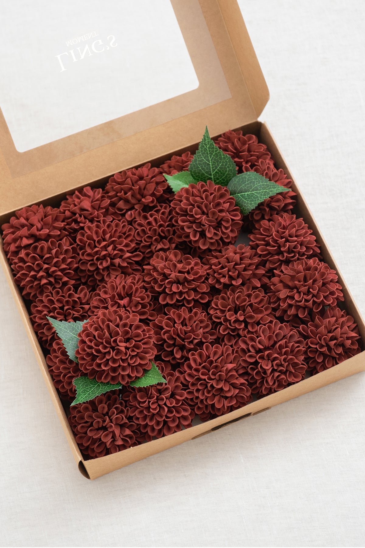 [Gift for $800+] 2.5" Foam Dahlia with Stem - 8 Colors