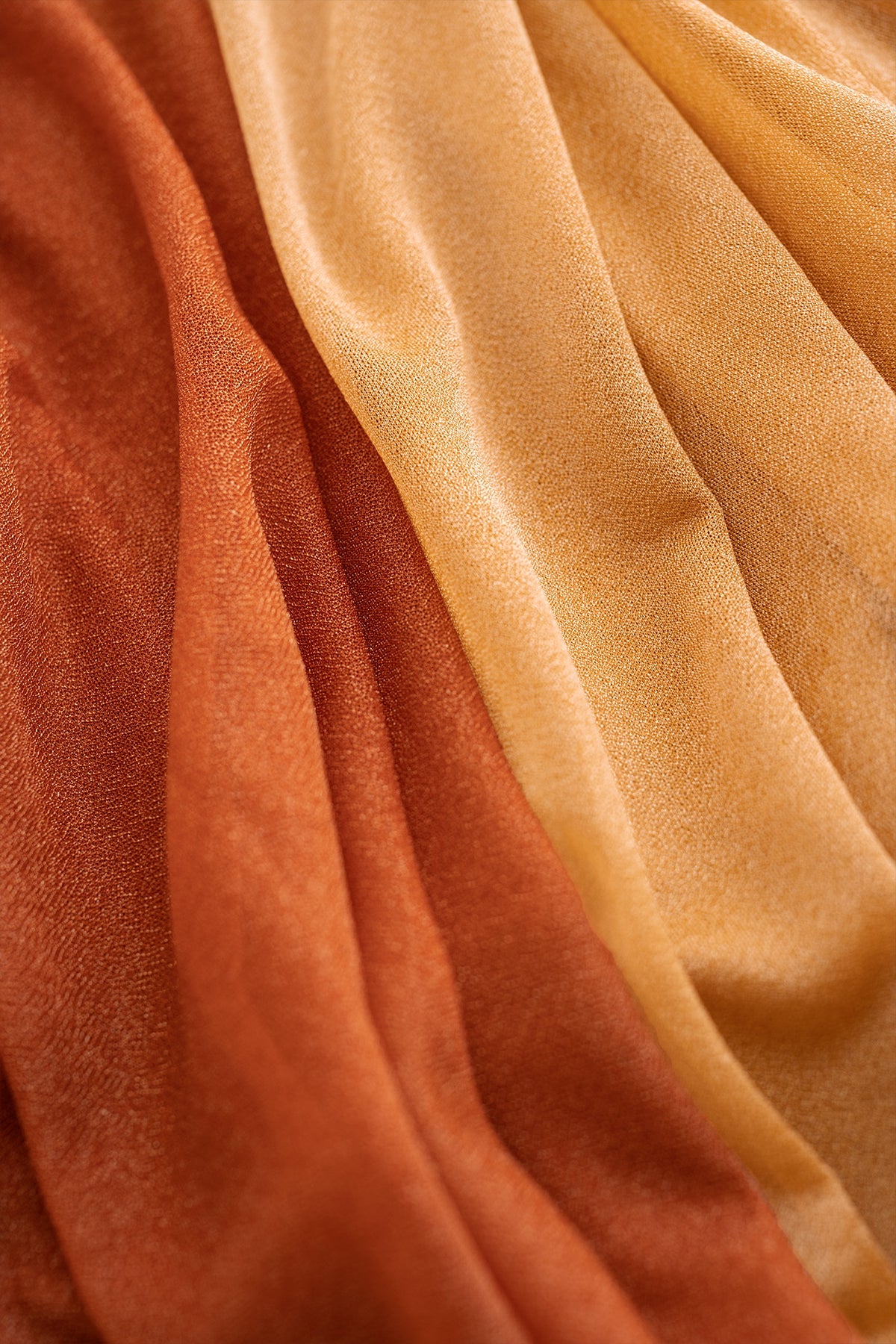 Table linens in Sunset Terracotta