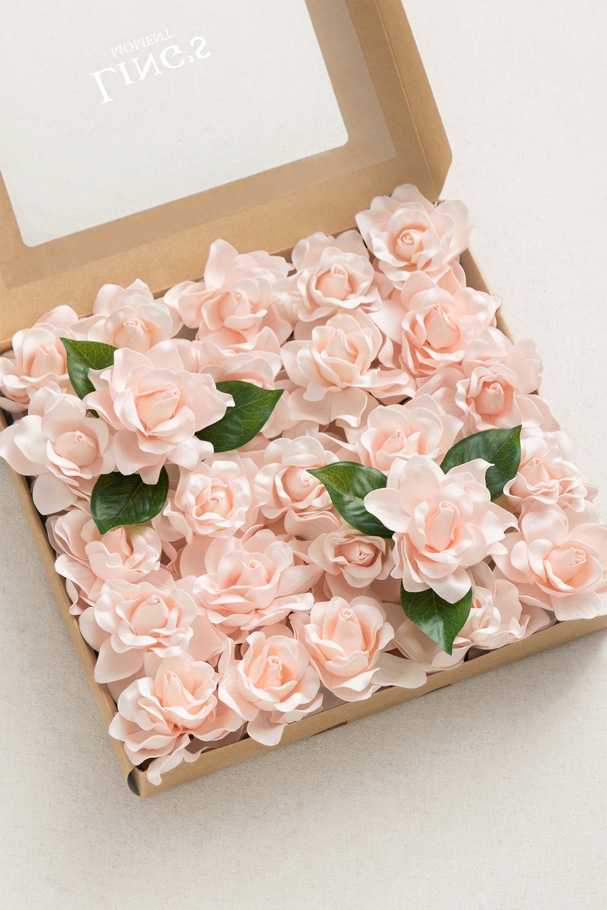 2.7" Foam Gardenia with Stem - 7 Colors