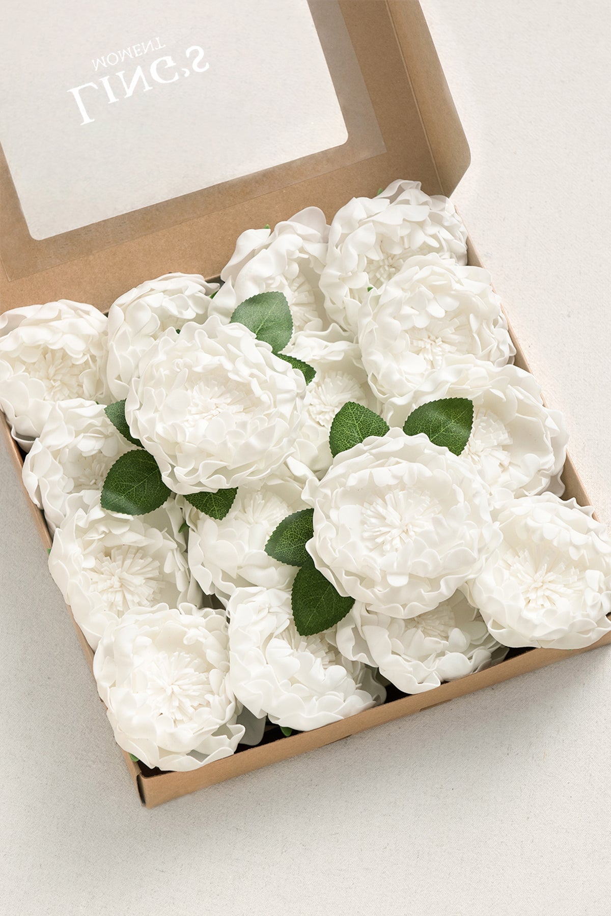 4" Foam Blooming Peony with Stem - 8 Colors