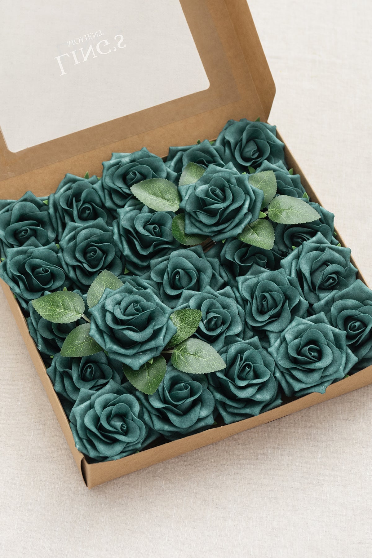 2.5" Foam Avalanche Rose with Stem - 7 Colors