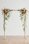 Flat Arch Flower in Sunset Terracotta