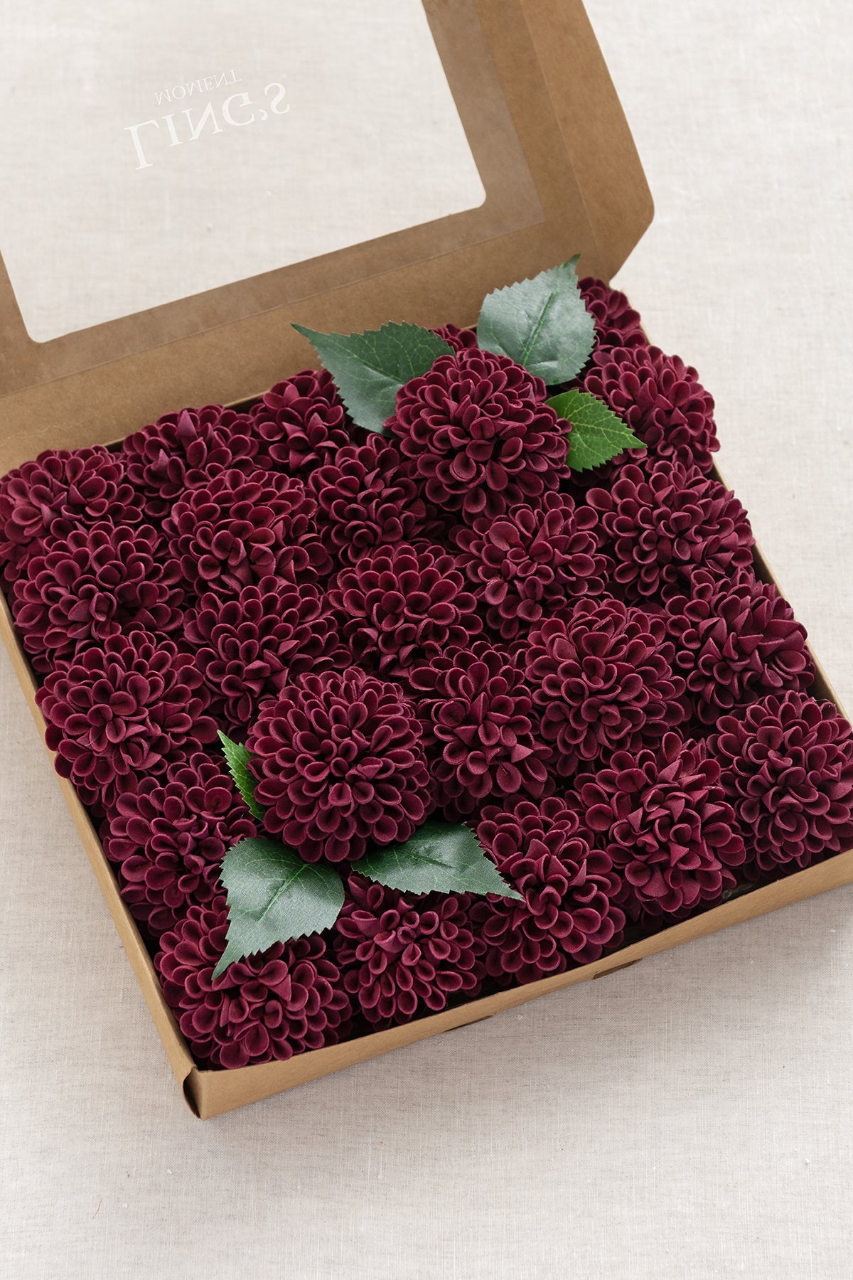 [Gift for $800+] 2.5" Foam Dahlia with Stem - 8 Colors