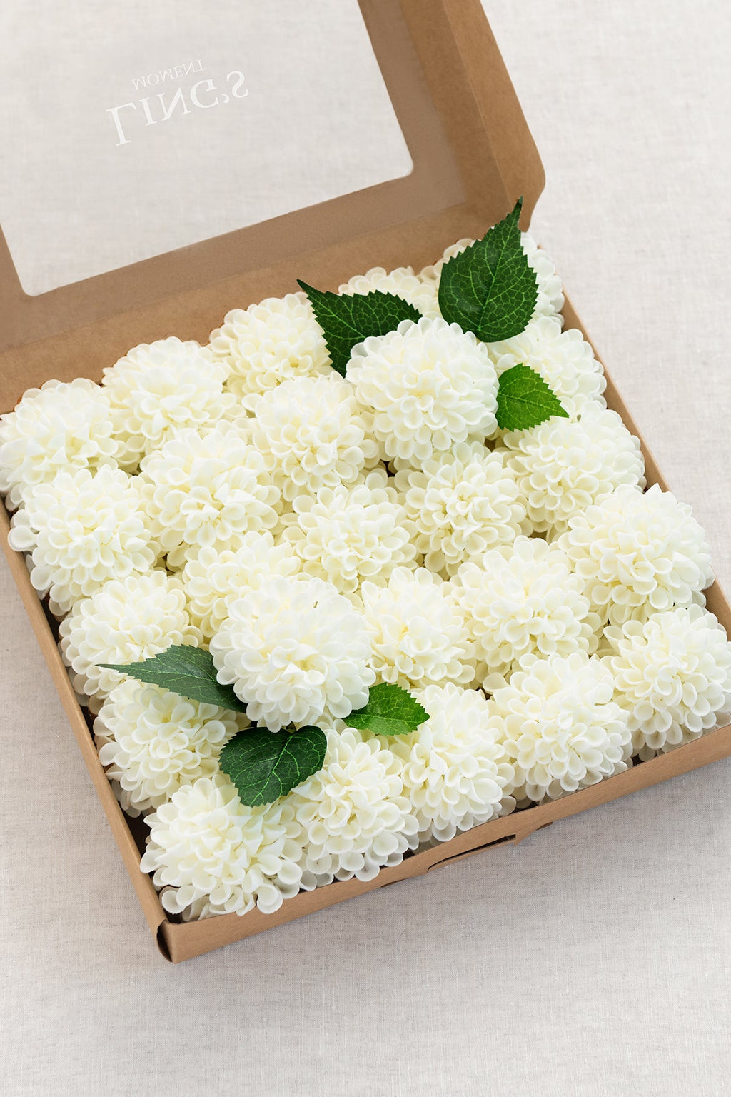 [Gift for $800+] 2.5" Foam Dahlia with Stem - 8 Colors