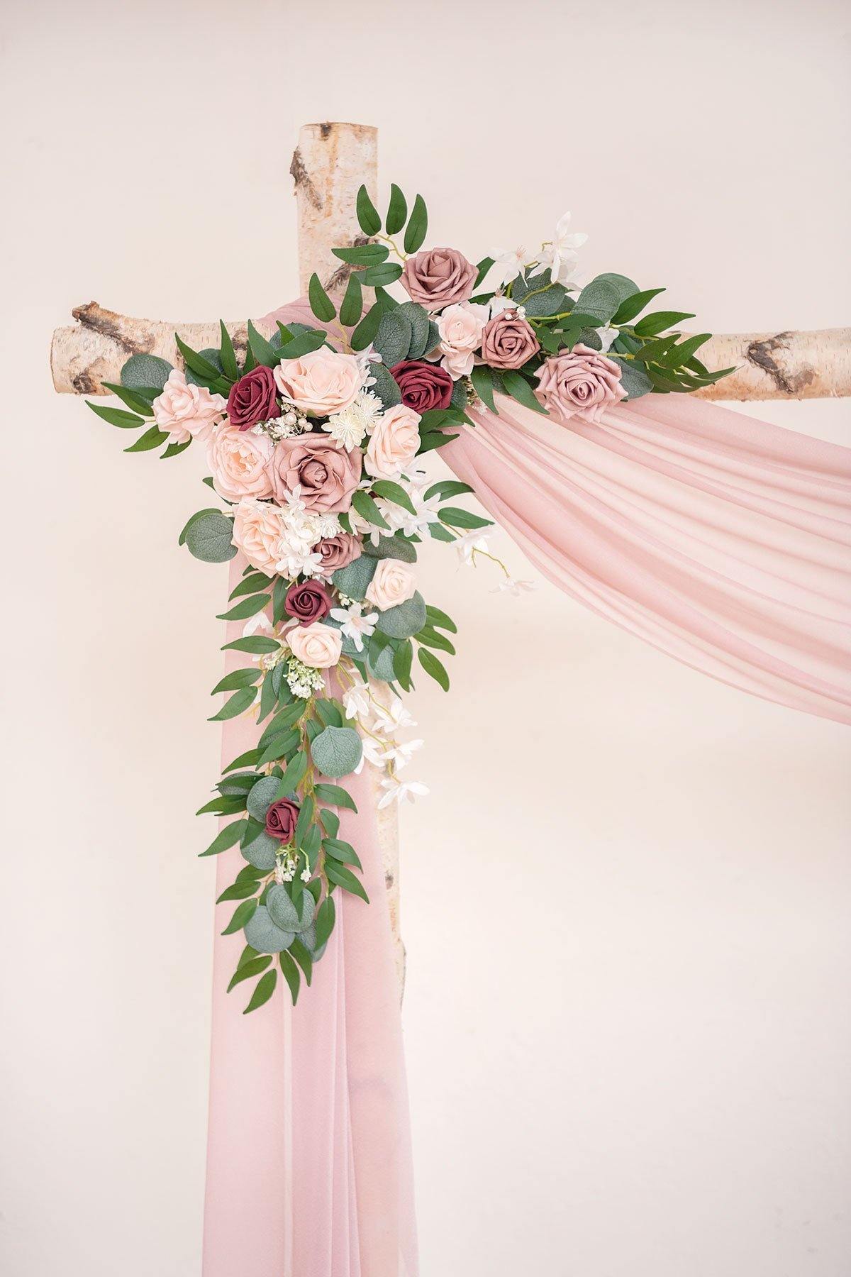 Eucalyptus and Willow Leaf Greenery Garland 6.5FT - lingsDev
