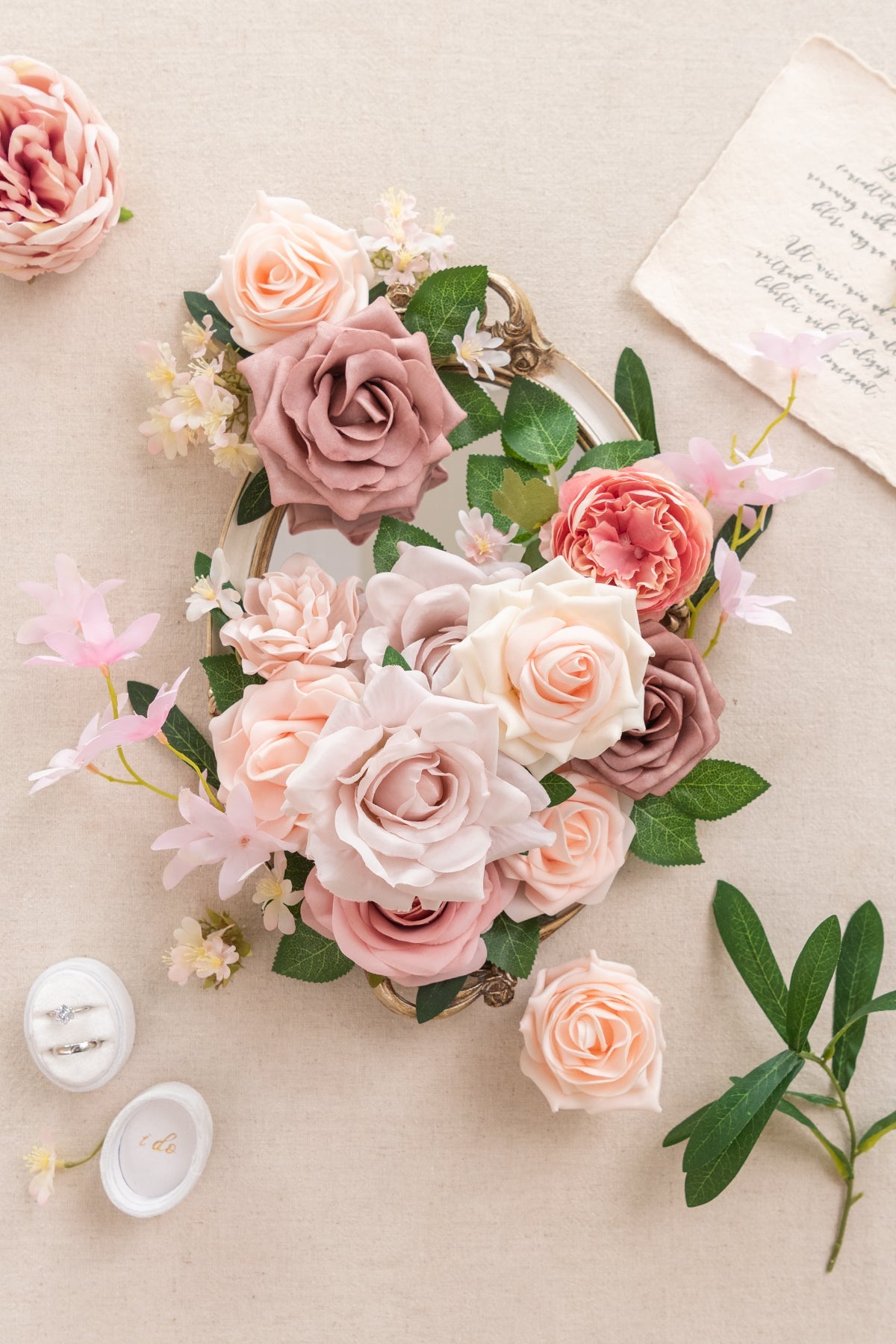 Dusty Rose Designer Flower Boxes