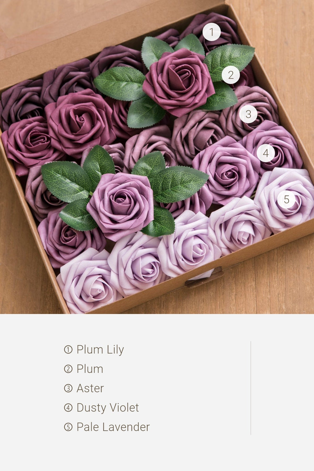 3" Foam Rose with Stem - 59 Colors F3