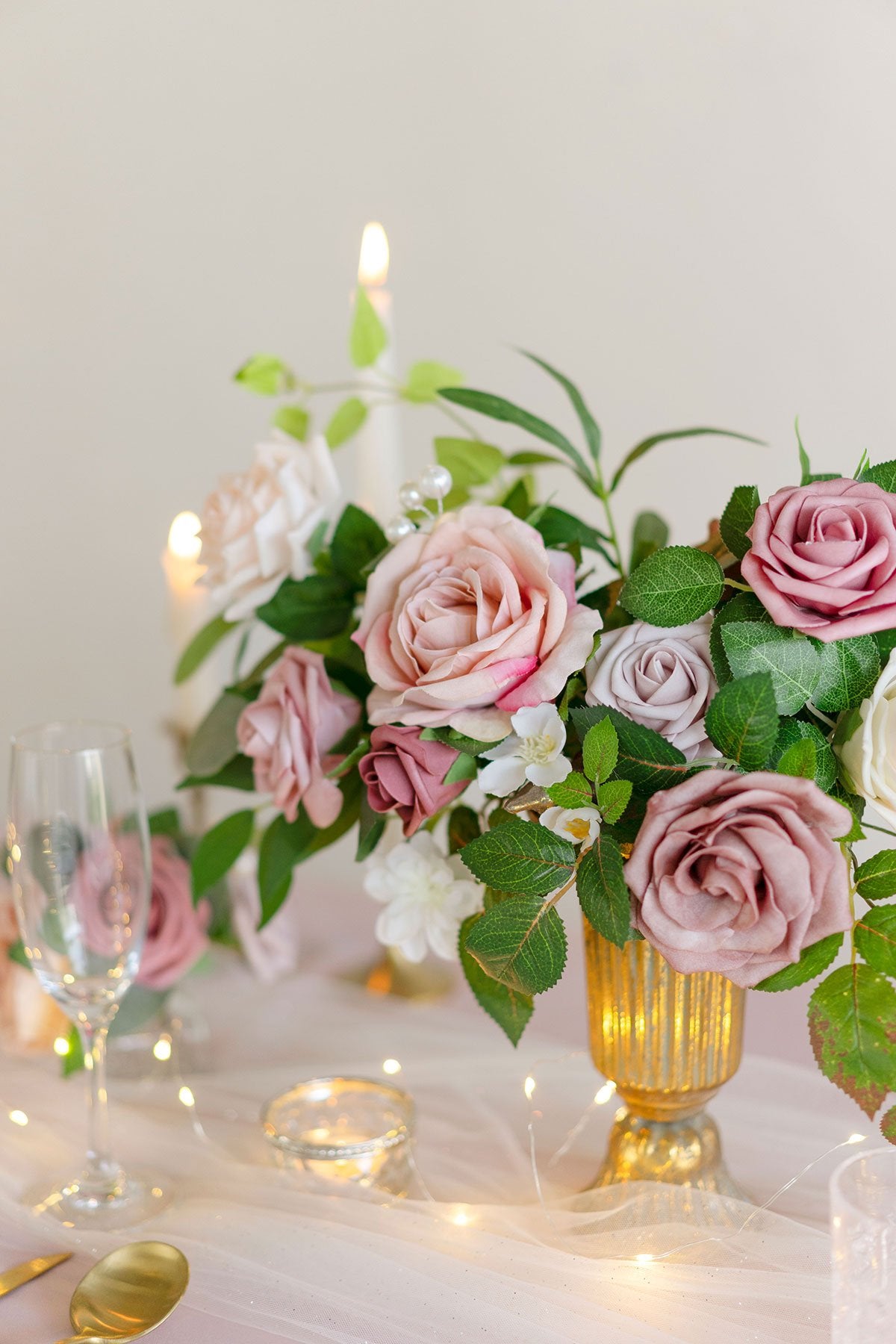 Dusty Rose Flowers Box Set - 20 Styles - lingsDev
