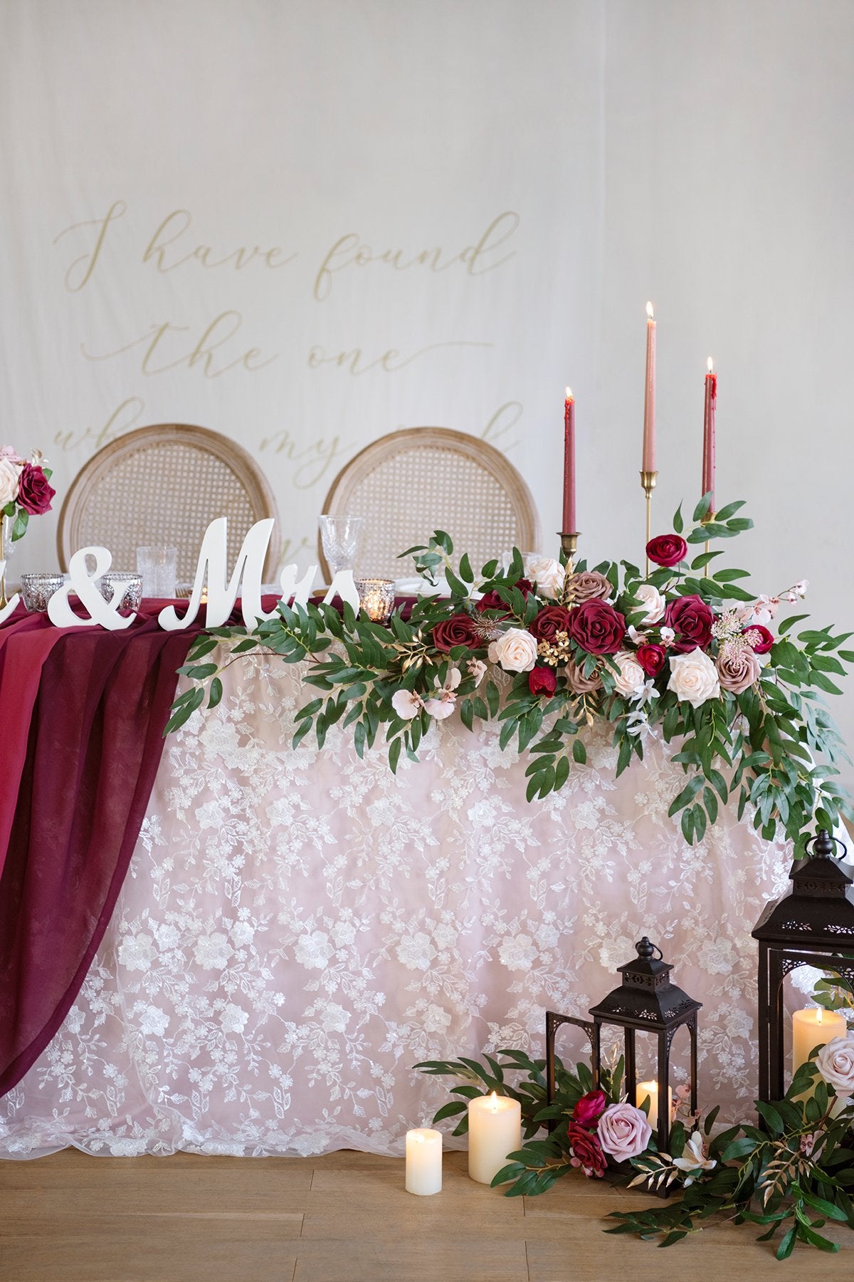 Burgundy & Marsala Flowers Box Set - 26 Styles - lingsDev