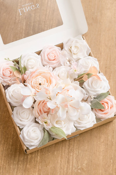 Blush & Peach Flowers Box Set - 34 Styles - lingsDev