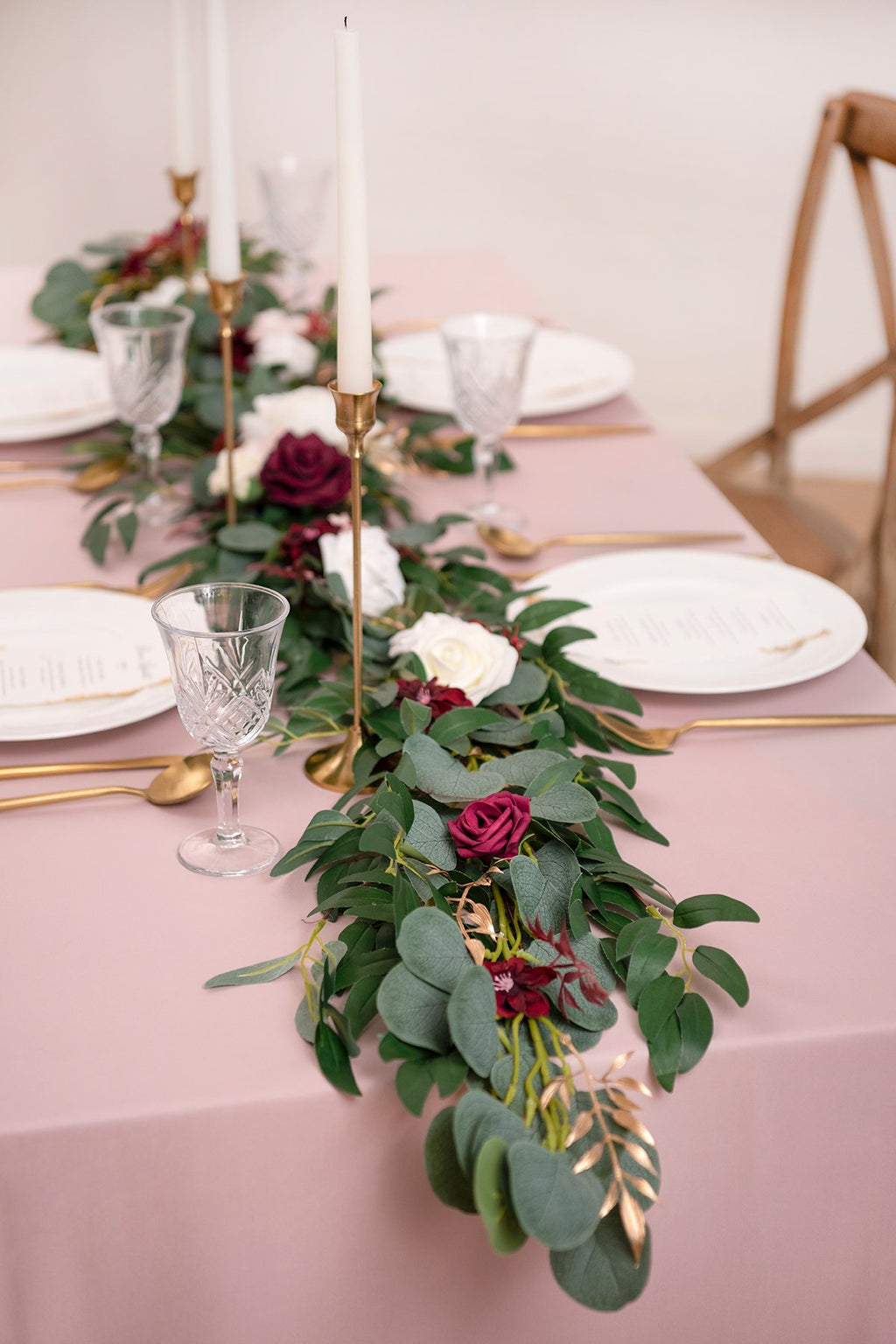 Greenery for DIY - Marsala & Blush Theme - lingsDev