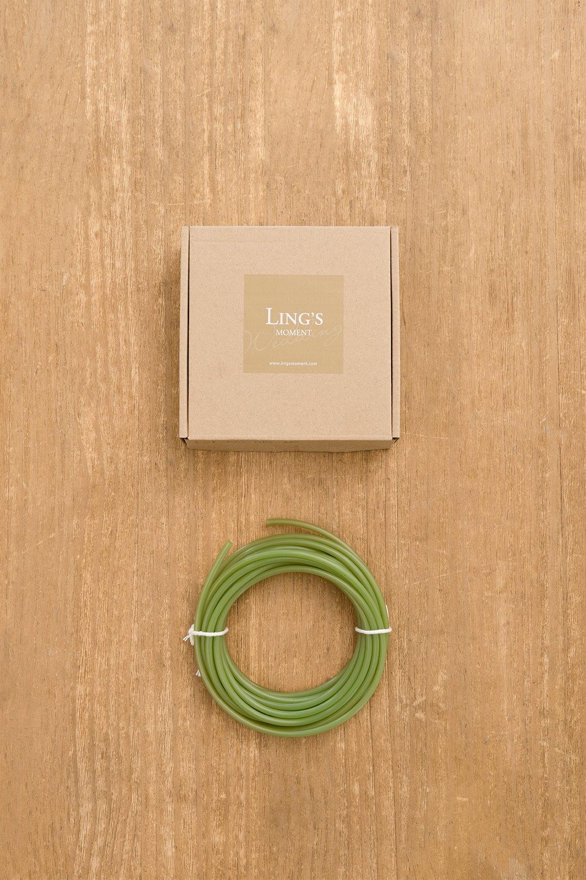DIY Kits - Green Tubing Roll for Bundling Stems - lingsDev
