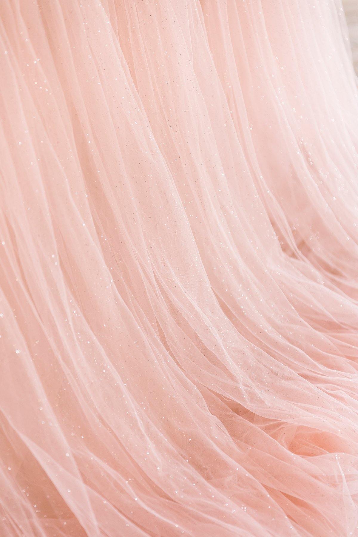 Extra Long Tulle Table Skirt - 3 Colors - lingsDev
