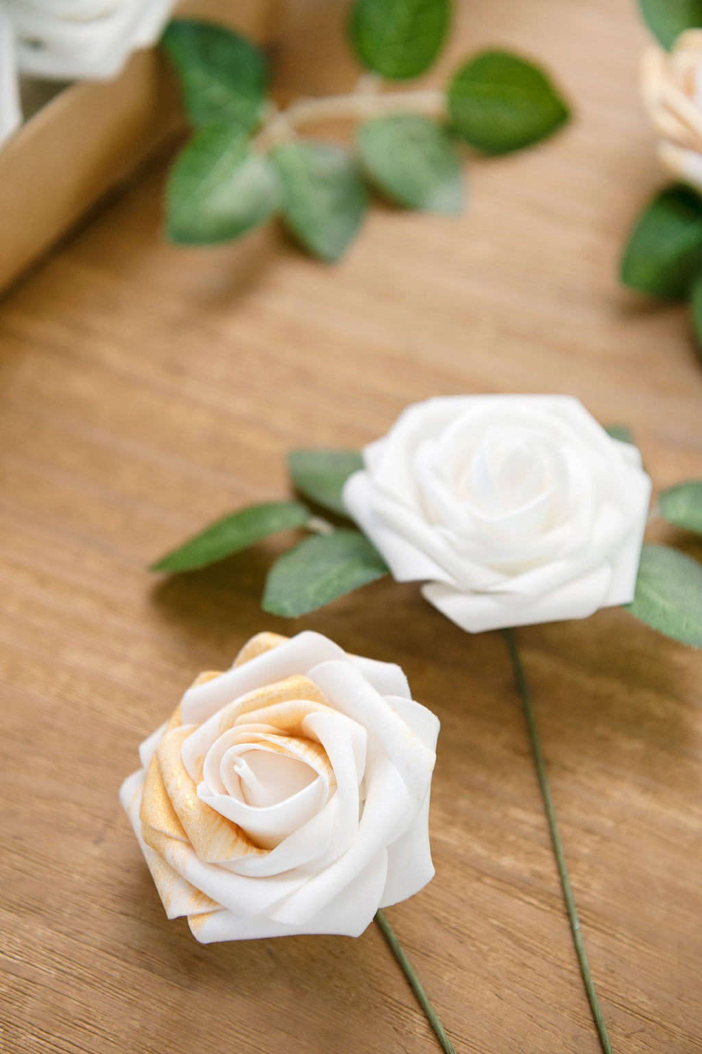 3" Foam Rose with Stem - 59 Colors F3