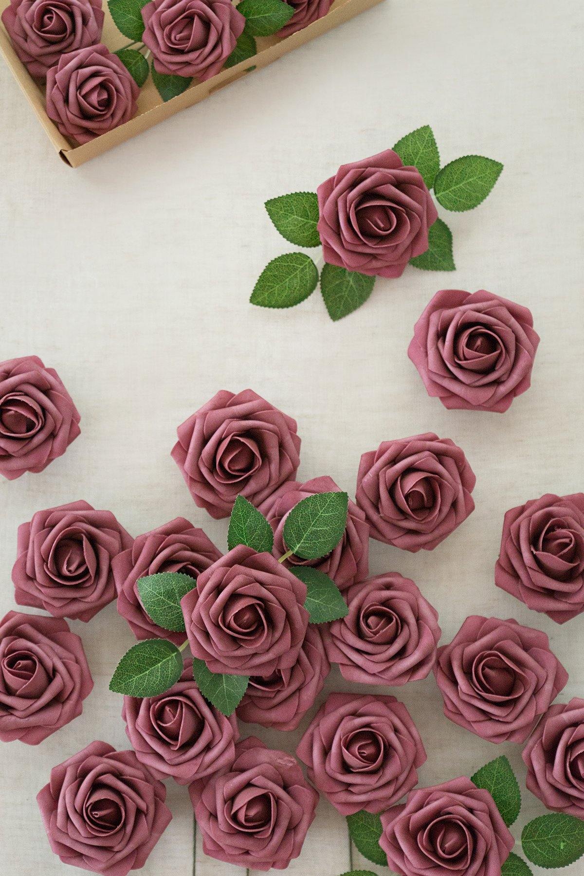 Limited Time Sale | 3" Foam Rose with Stem - 22 Colors - lingsDev