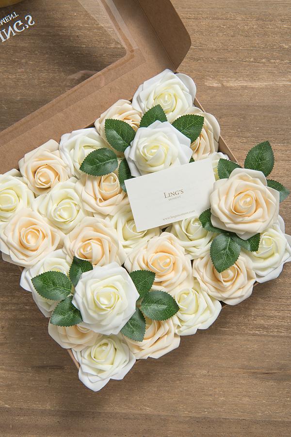 3" Foam Rose with Stem - 59 Colors F3