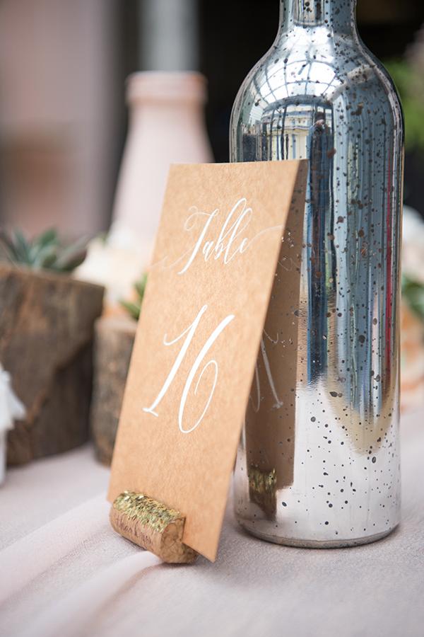 Brown Kraft Table Numbers No. 1-25 - Ling's moment