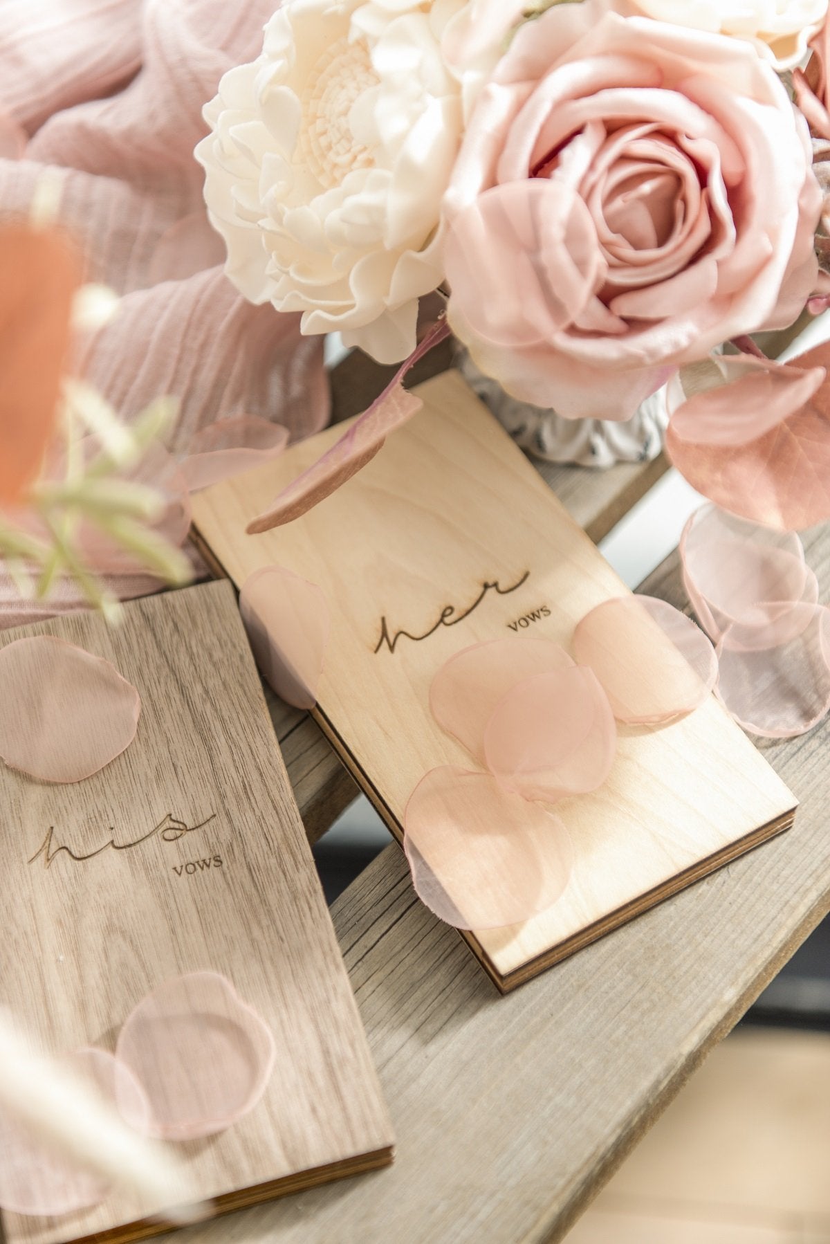 Silk Rose Petals - Dusty Rose - lingsDev