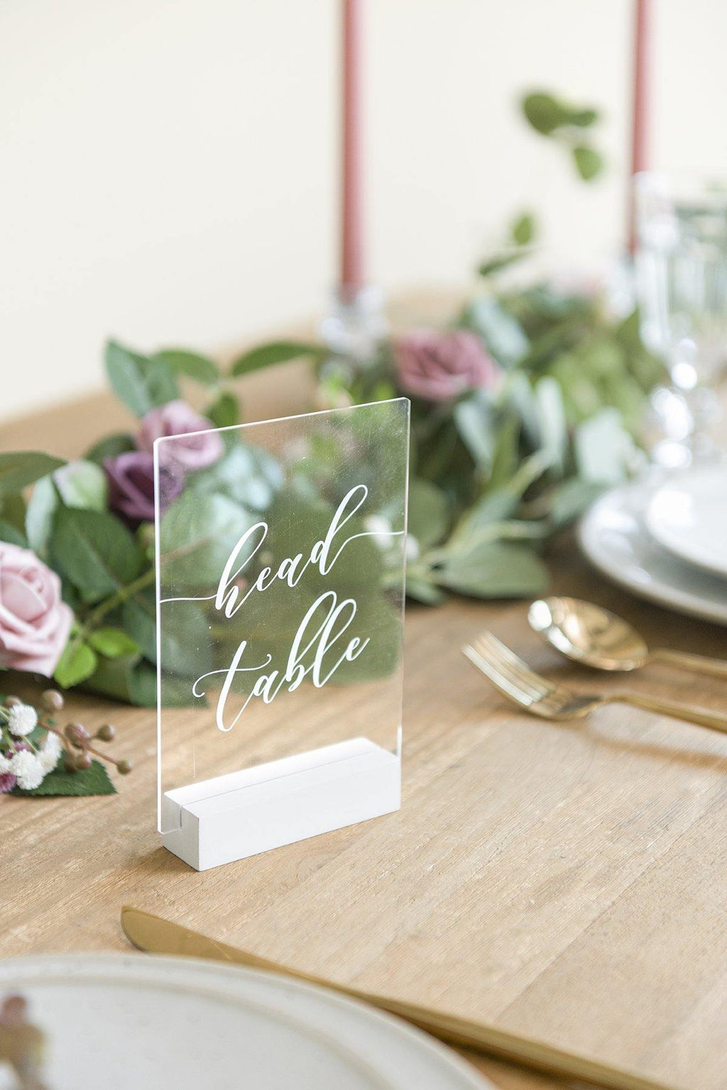 White Wood Table Numbers 1-20 - lingsDev