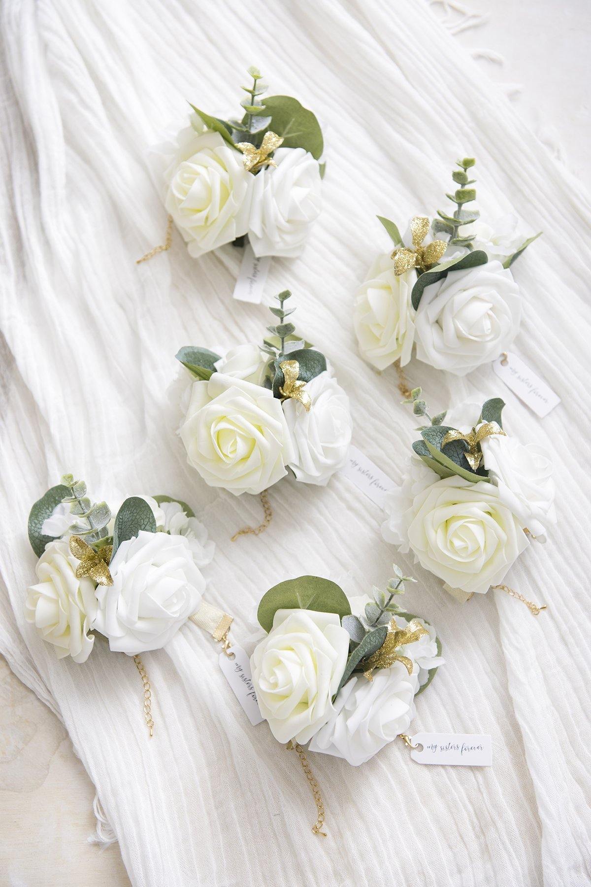3" Foam Rose with Stem - Natural Whites - lingsDev