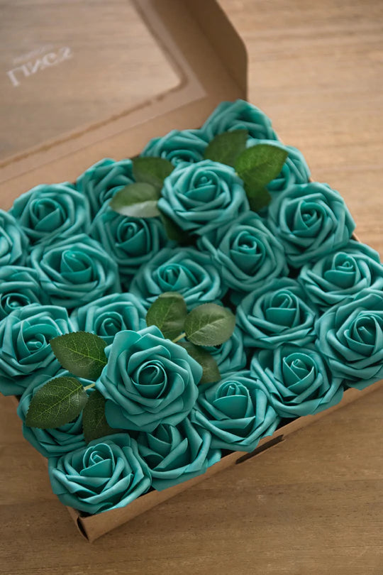 3" Foam Rose with Stem - 59 Colors F3