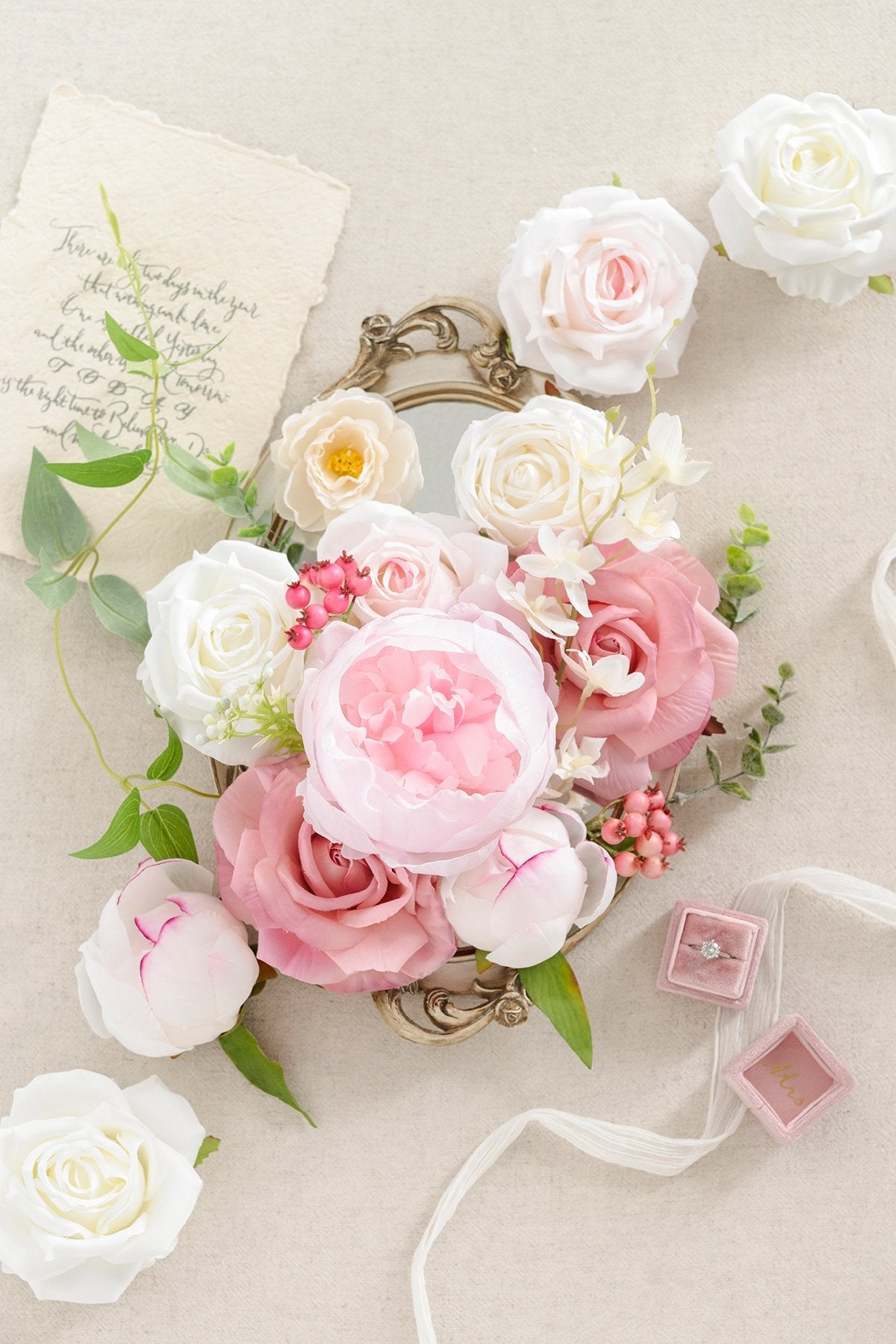 Blush & Pinks Designer Flower Boxes