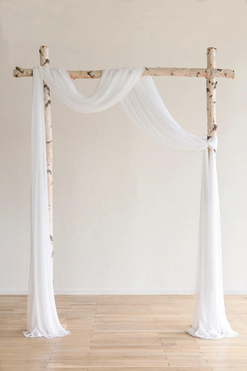 ok 5-2 Limited Time Sale | 2pcs Arch Flower Garlands with Sheer Drape - 3 Colors - lingsDev