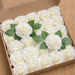 #Ended# Buy 1 Get 1 at 50% off | 3" Foam Rose with Stem (Bundle Pack)