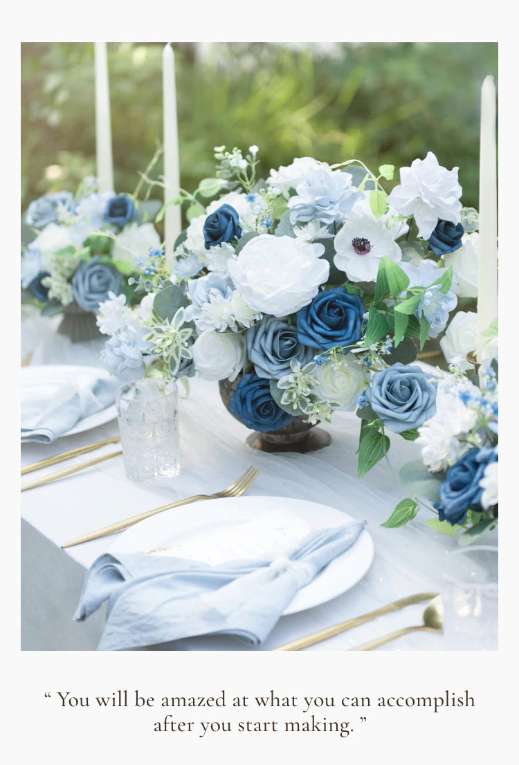3" Foam Rose with Stem - 8 Colors